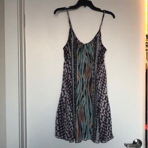 Spaghetti strap babydoll dress